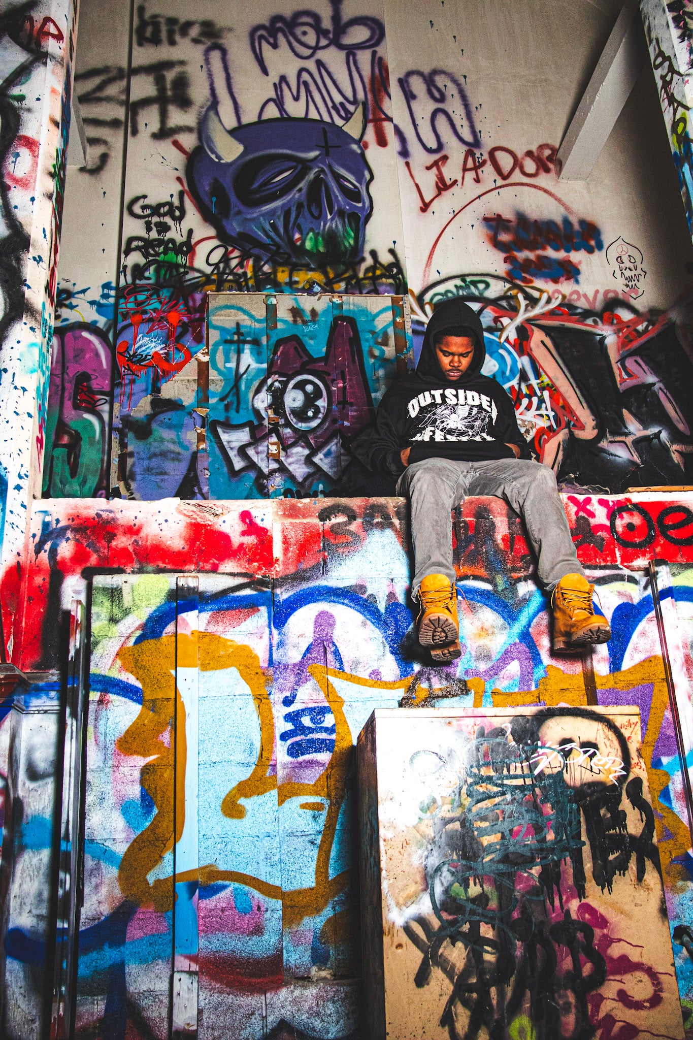 Outsider "I Don't Fit In" Hoodie