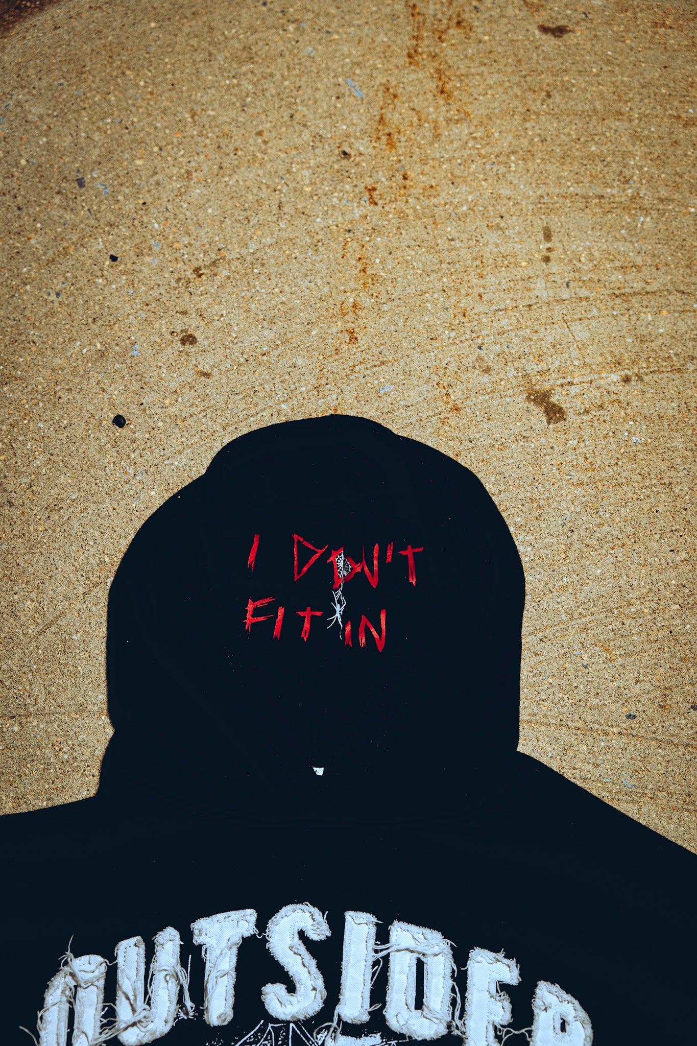 Outsider "I Don't Fit In" Hoodie