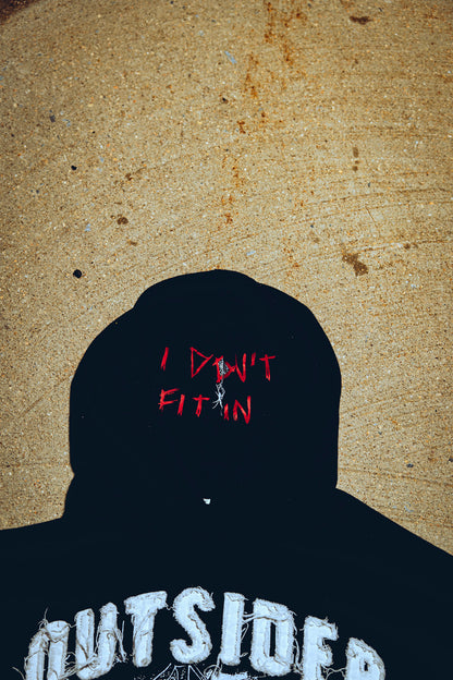 Outsider "I Don't Fit In" Hoodie