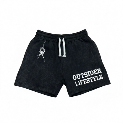 Outsider Lifestyle Black Shorts
