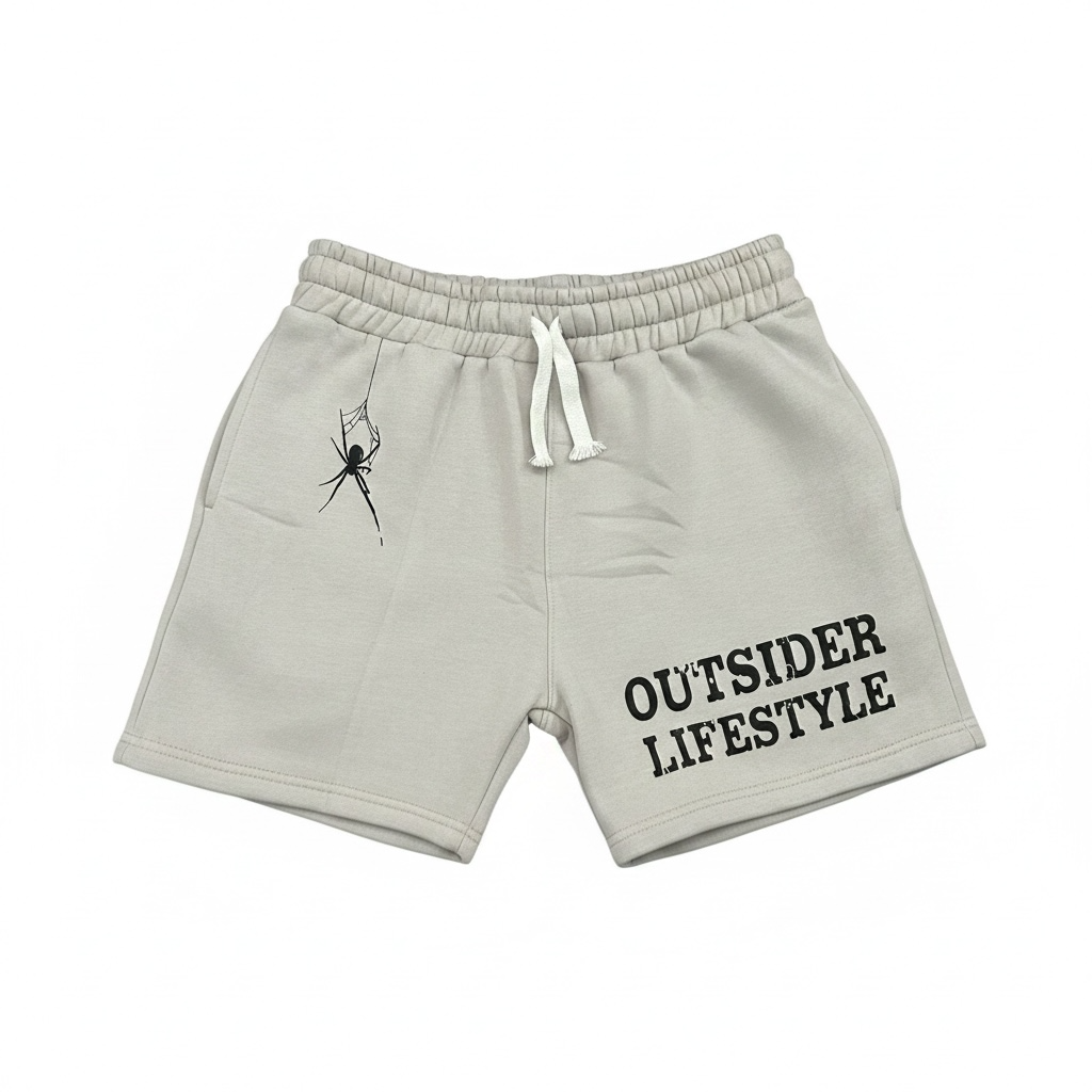 Outsider Lifestyle Grey Shorts
