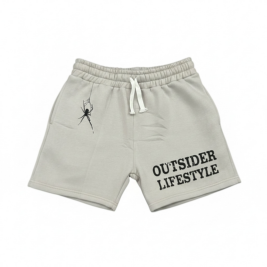 Outsider Lifestyle Grey Shorts